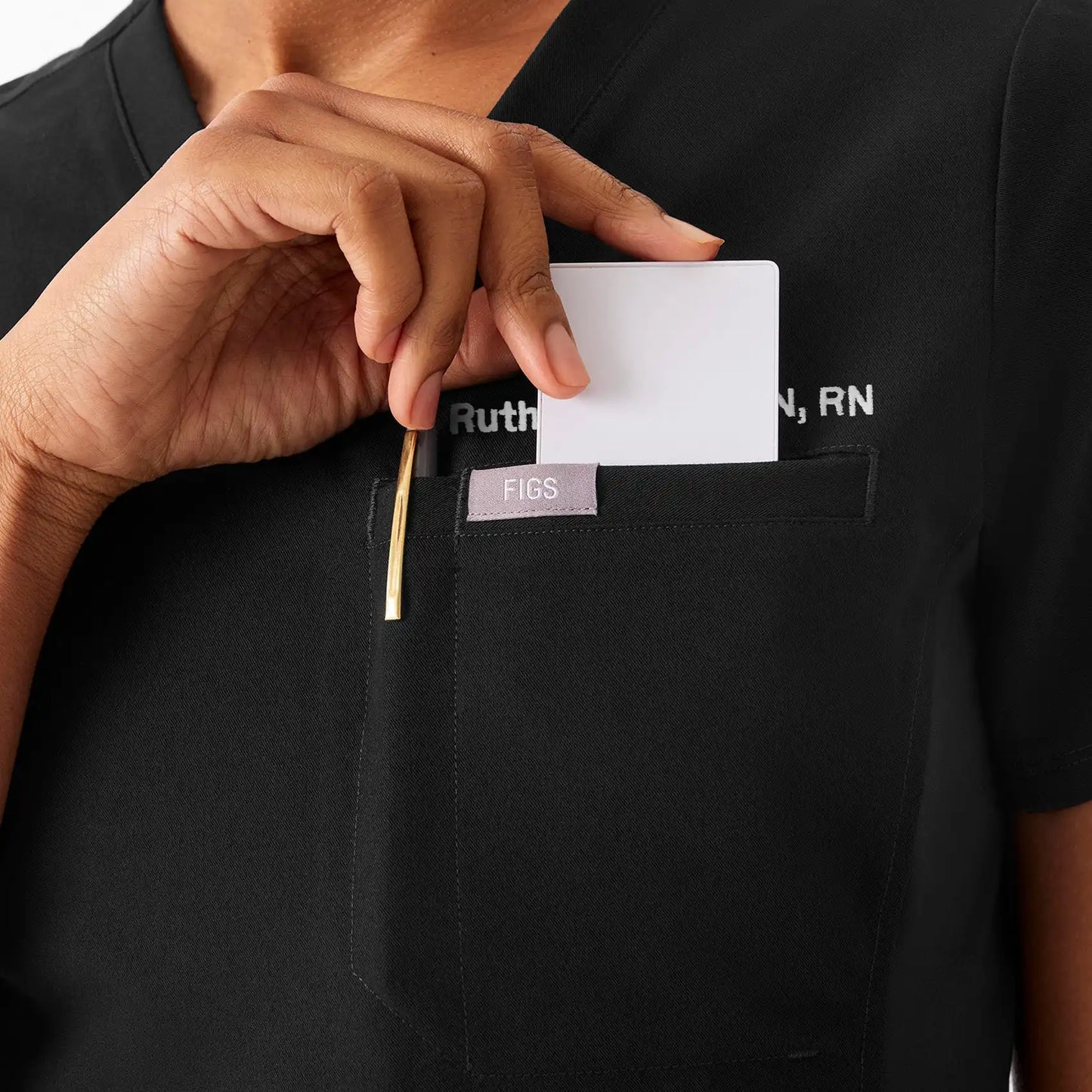 Everly Slim Scrub Top