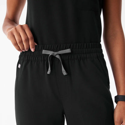 Isabel Ruched Wide-Leg Scrub Pant