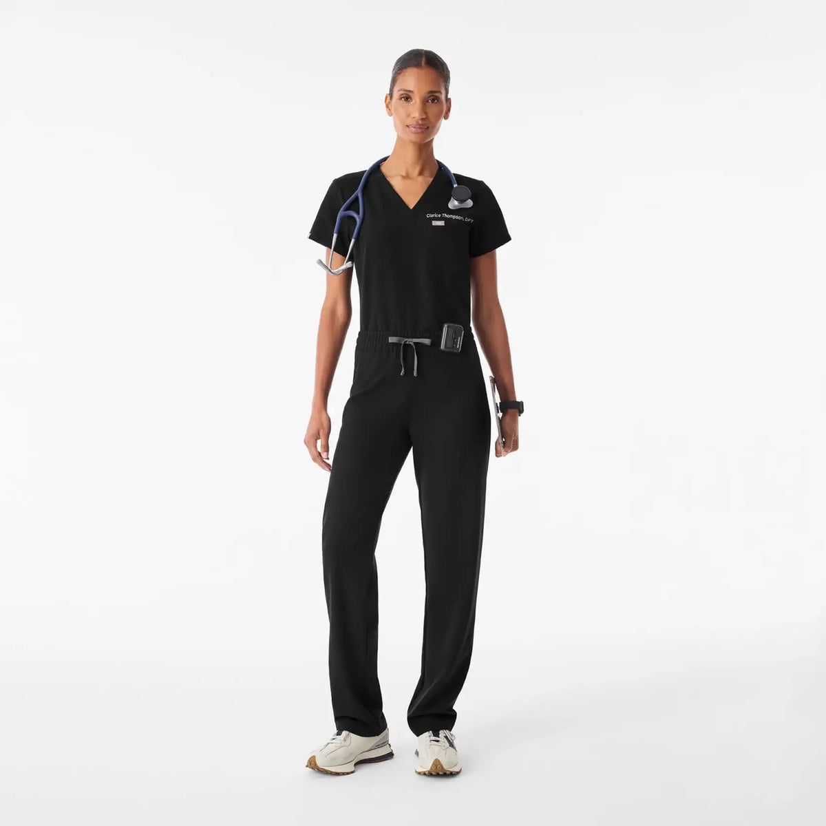 Livingston Ruched Straight-Leg Scrub Pant™