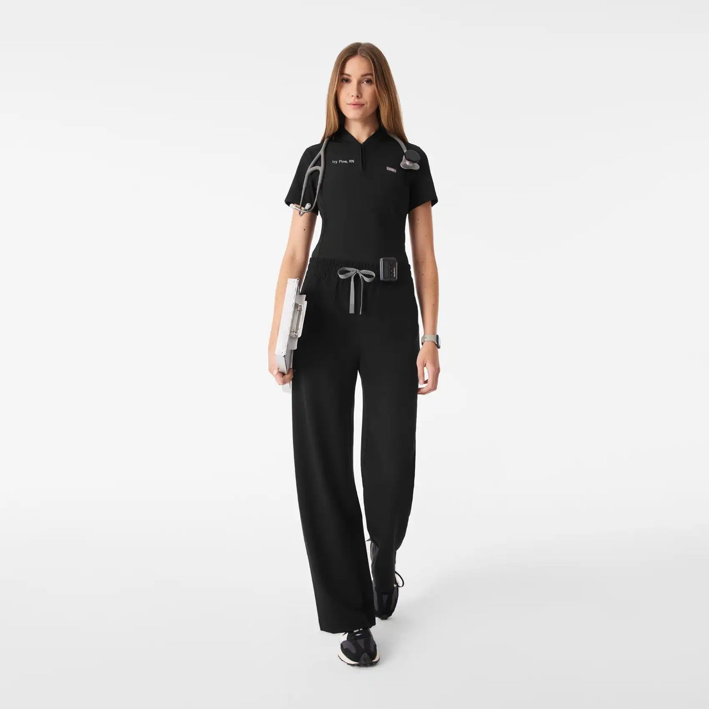 Roslyn Wide-Leg Scrub Pant