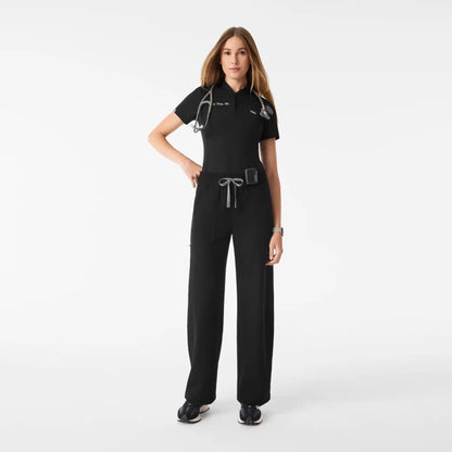 Roslyn Wide-Leg Scrub Pant
