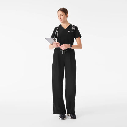 Shelby Ultra-High-Rise Wide-Leg Scrub Pant
