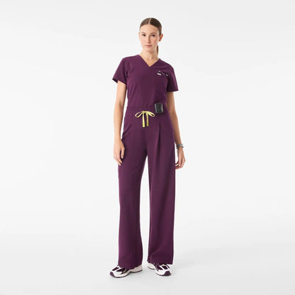 Shelby Ultra-High-Rise Wide-Leg Scrub Pant