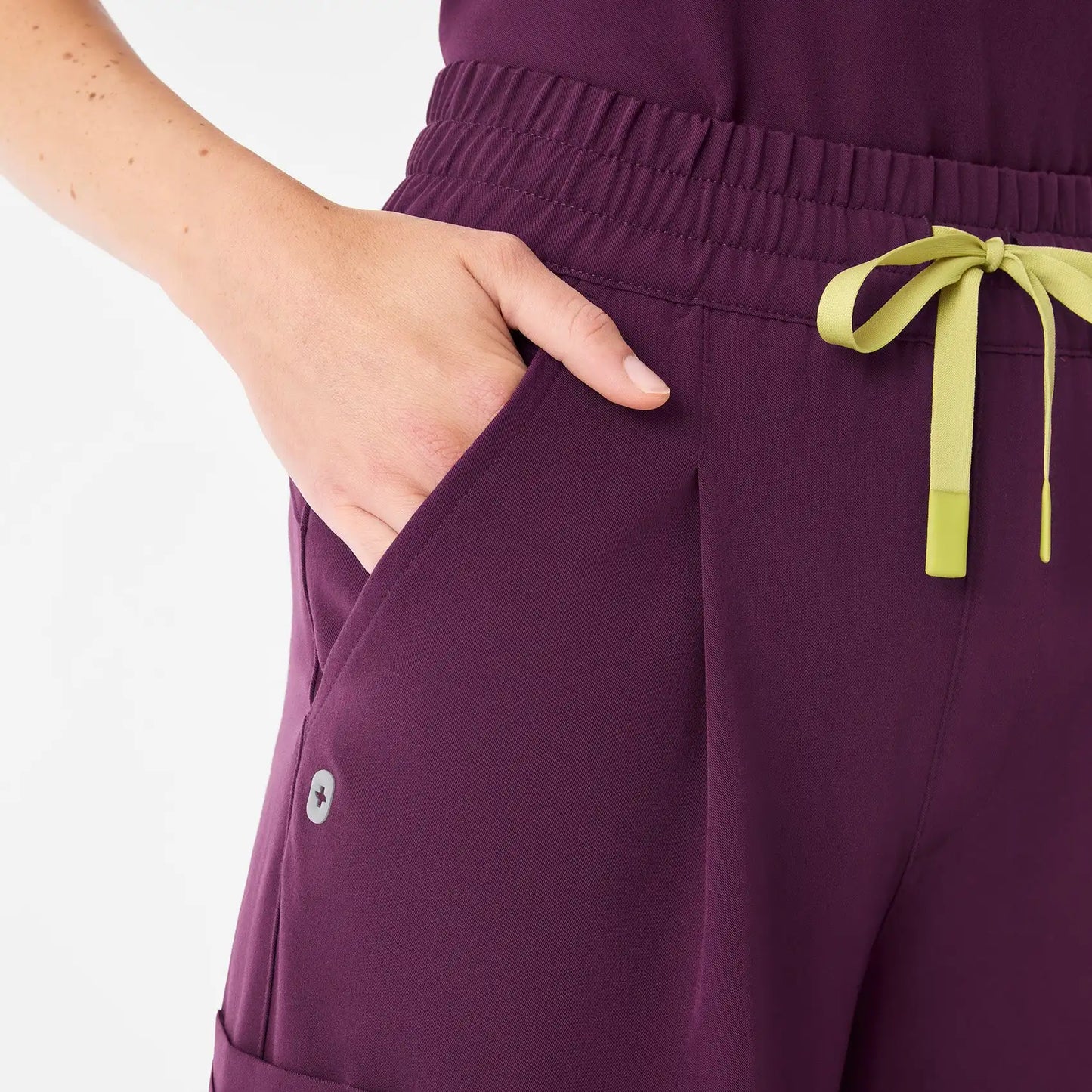 Shelby Ultra-High-Rise Wide-Leg Scrub Pant