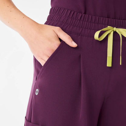 Shelby Ultra-High-Rise Wide-Leg Scrub Pant