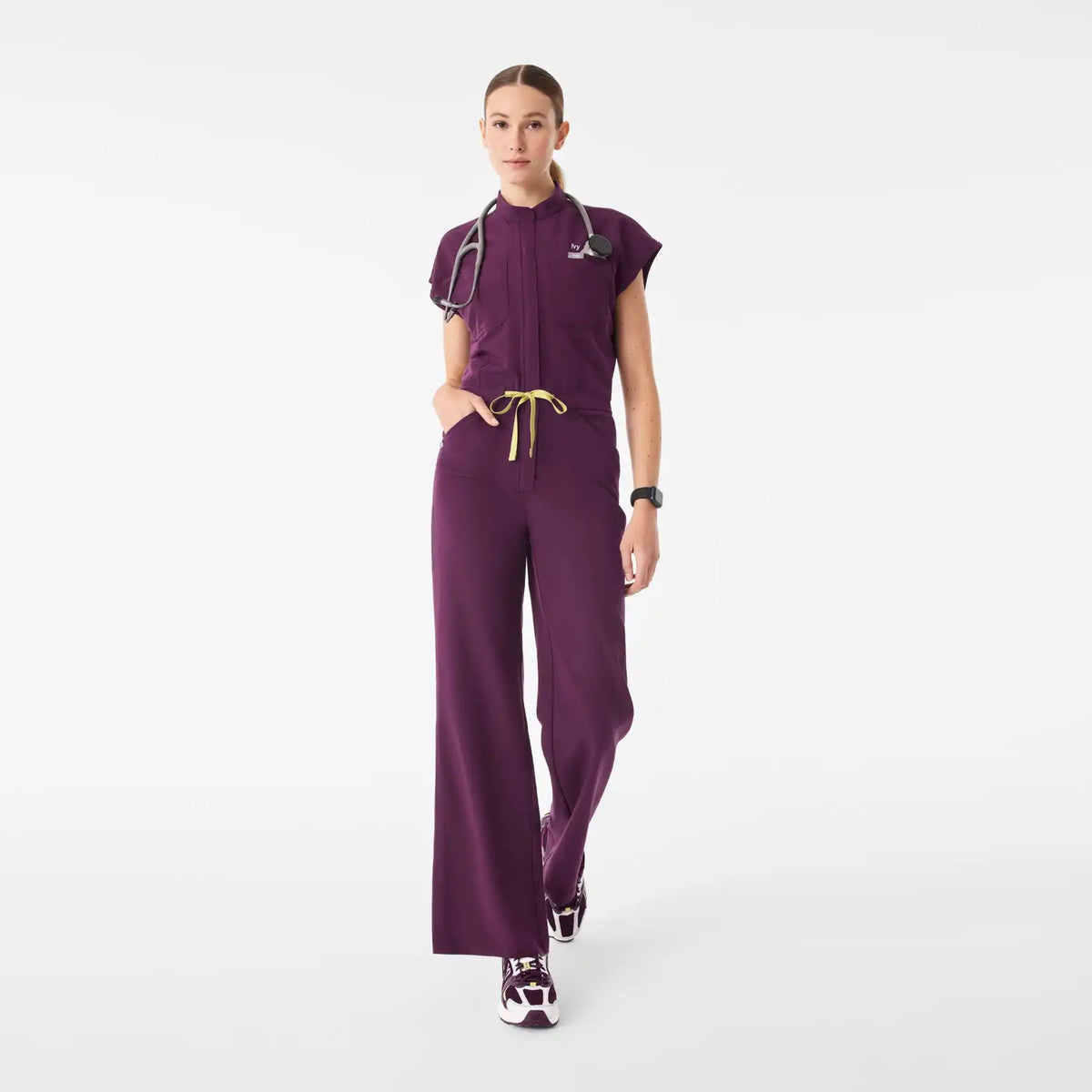 Rafaela Wide-Leg ScrubJumpsuit™