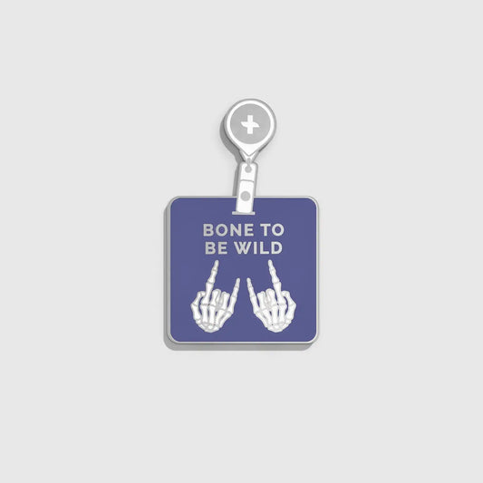Bone To Be Wild Enamel Pin