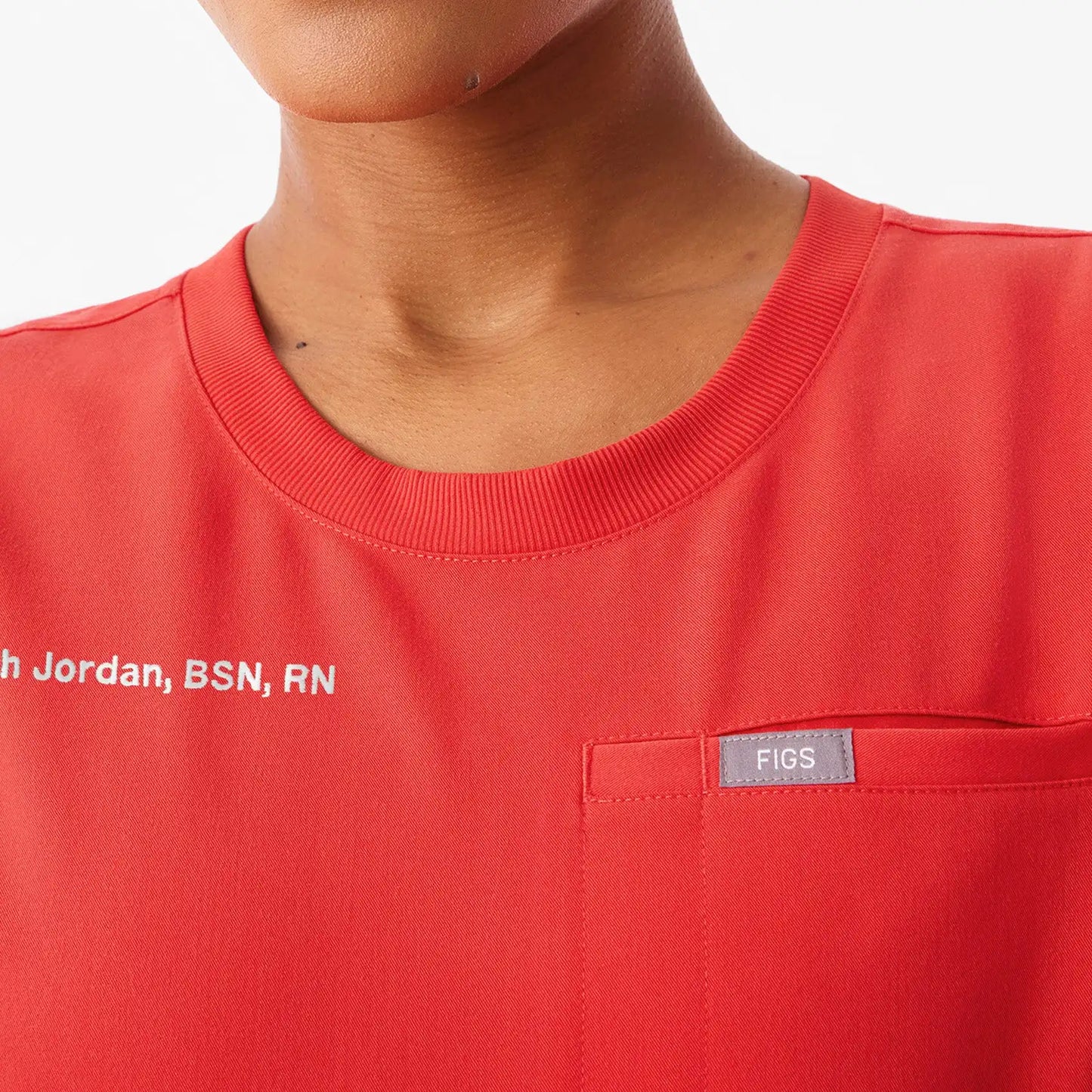 Eliza Slim Scrub Top