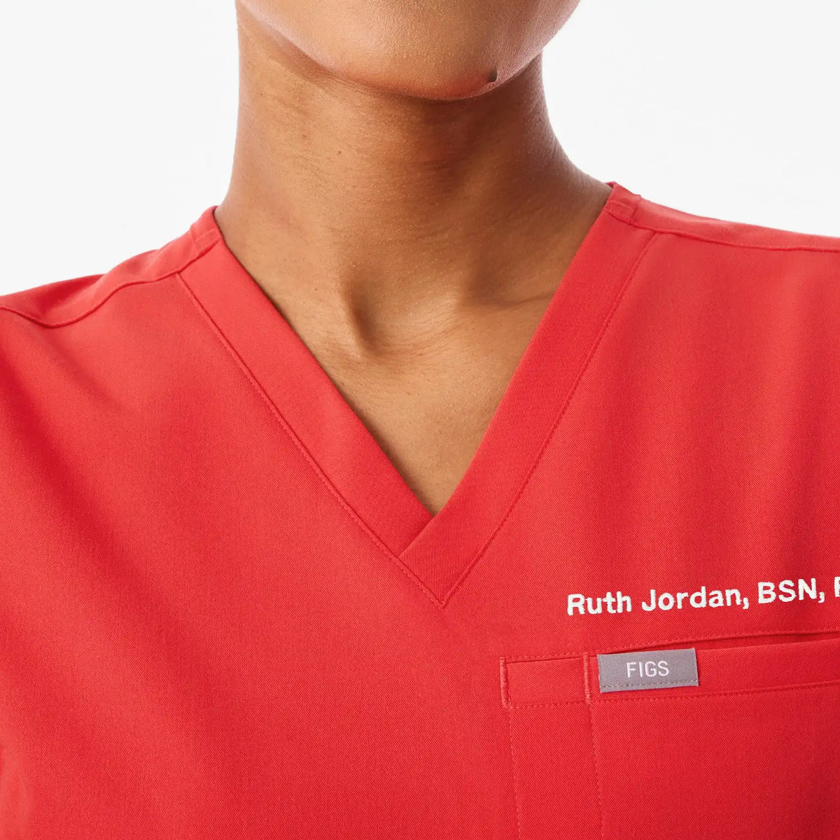 Everly Slim Scrub Top