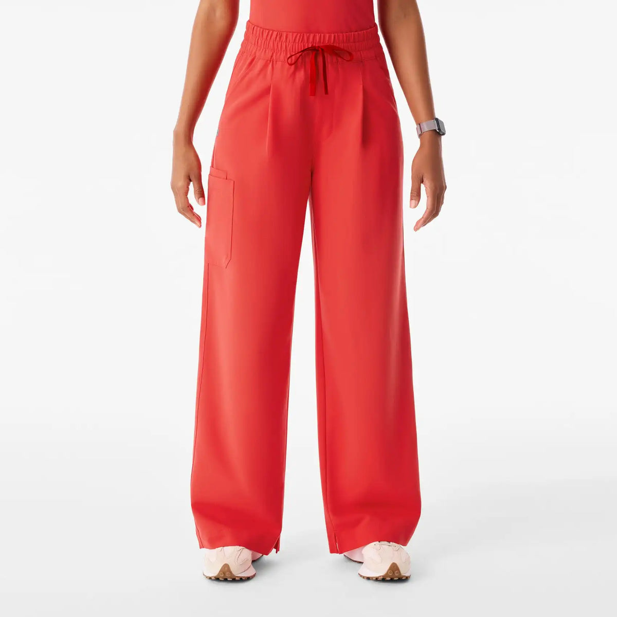 Shelby Ultra-High-Rise Wide-Leg Scrub Pant