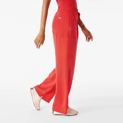 Shelby Ultra-High-Rise Wide-Leg Scrub Pant
