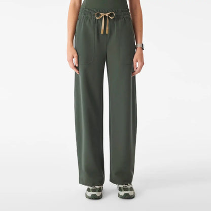 Roslyn Wide-Leg Scrub Pant