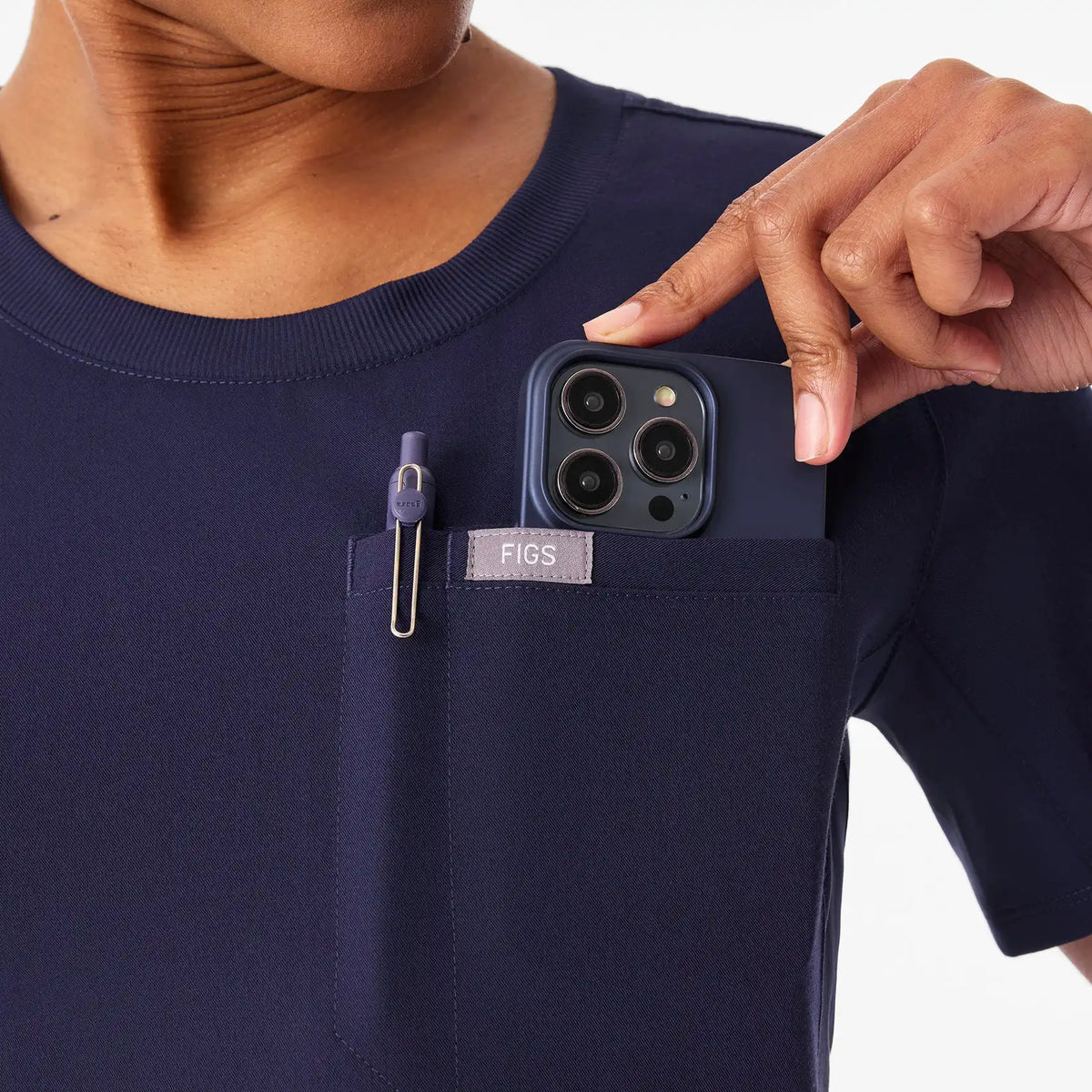 Eliza Slim Scrub Top