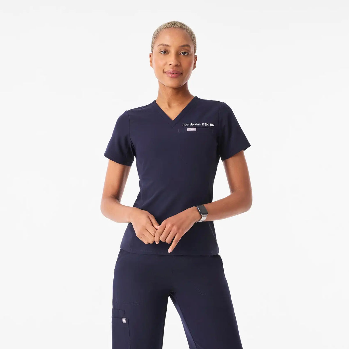 Everly Slim Scrub Top