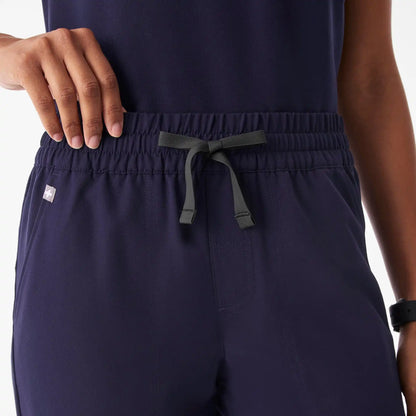 Isabel Ruched Wide-Leg Scrub Pant
