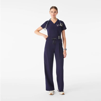 Shelby Ultra-High-Rise Wide-Leg Scrub Pant