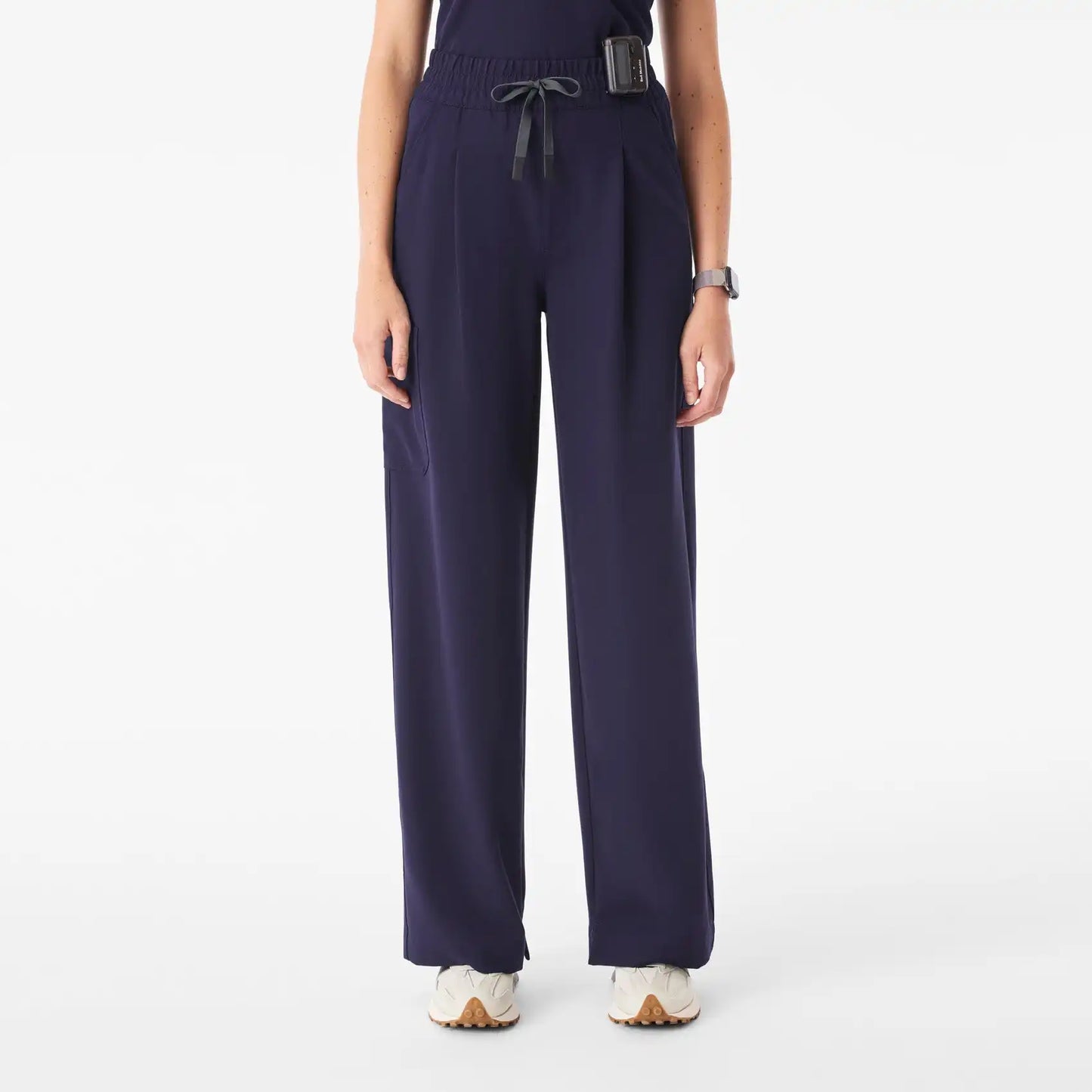 Shelby Ultra-High-Rise Wide-Leg Scrub Pant