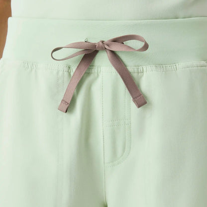 Isabel High-Rise Wide-Leg Scrub Pant