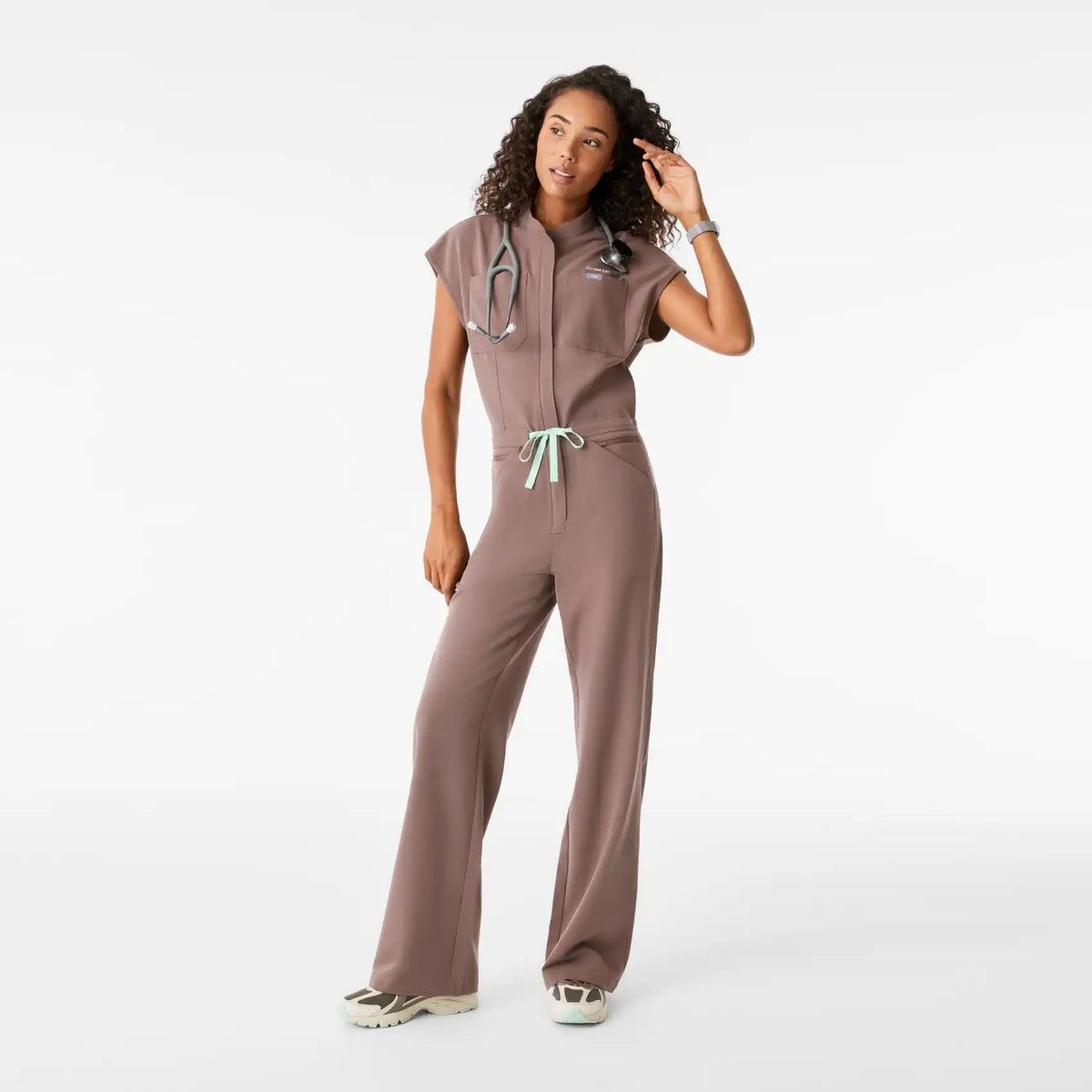 Rafaela Wide-Leg ScrubJumpsuit™