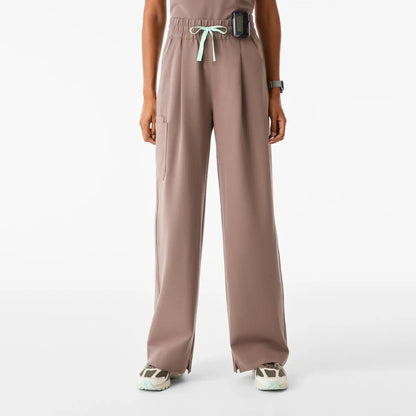 Shelby Ultra-High-Rise Wide-Leg Scrub Pant