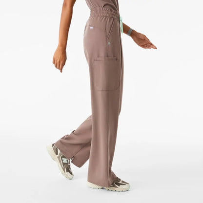 Shelby Ultra-High-Rise Wide-Leg Scrub Pant