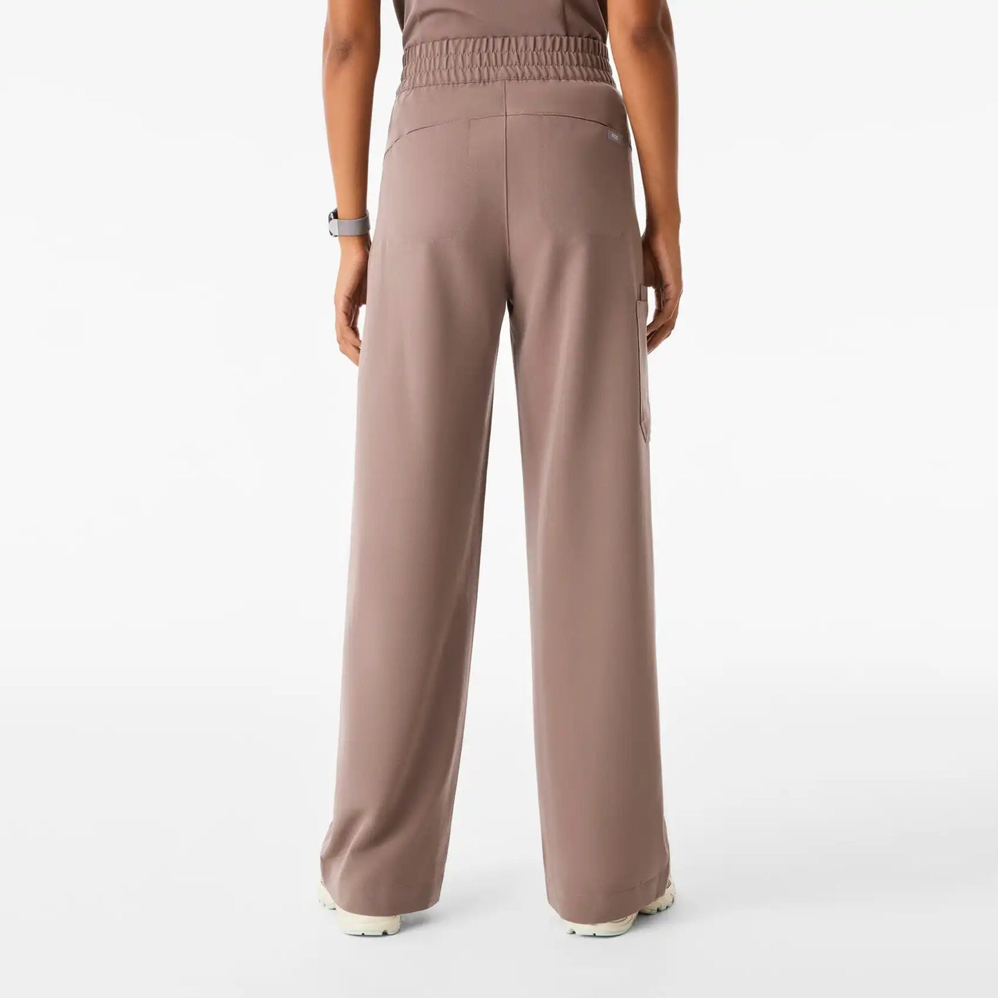 Shelby Ultra-High-Rise Wide-Leg Scrub Pant