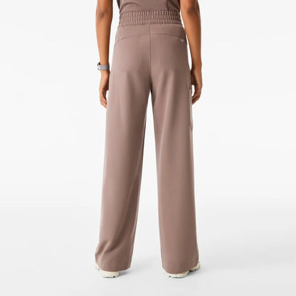 Shelby Ultra-High-Rise Wide-Leg Scrub Pant