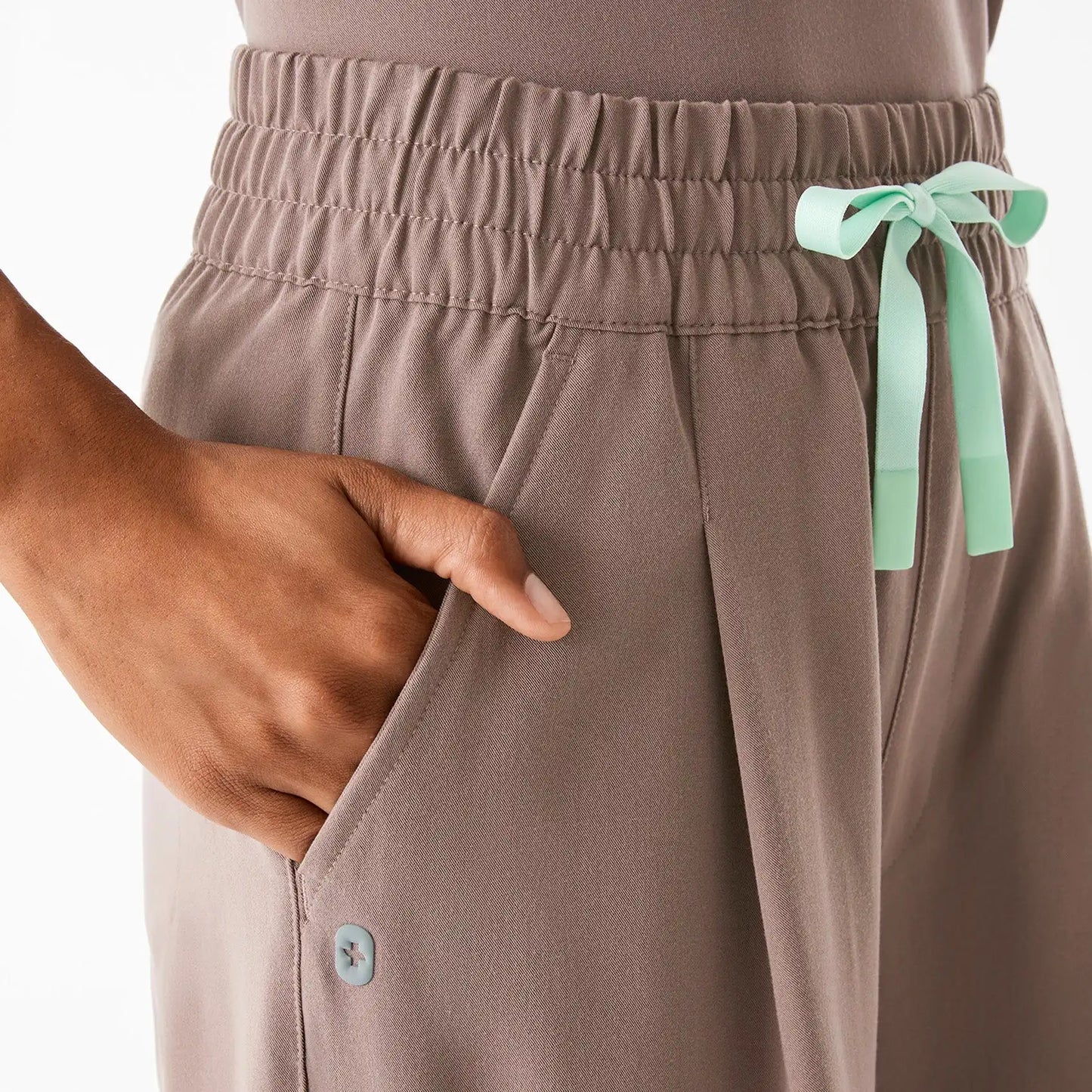 Shelby Ultra-High-Rise Wide-Leg Scrub Pant