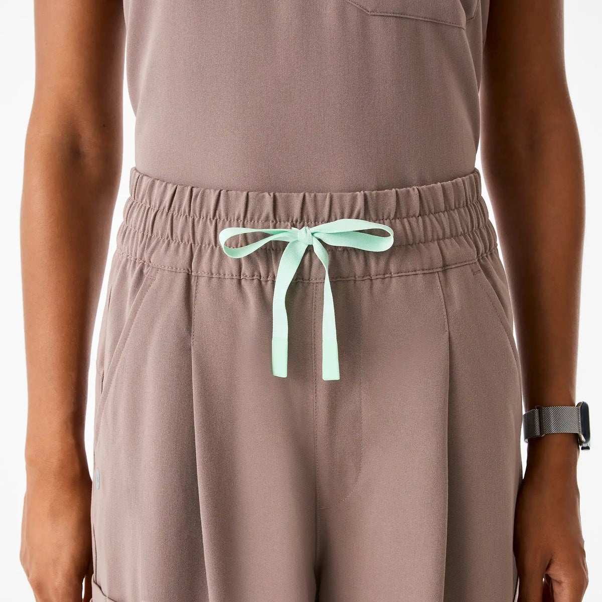 Shelby Ultra-High-Rise Wide-Leg Scrub Pant