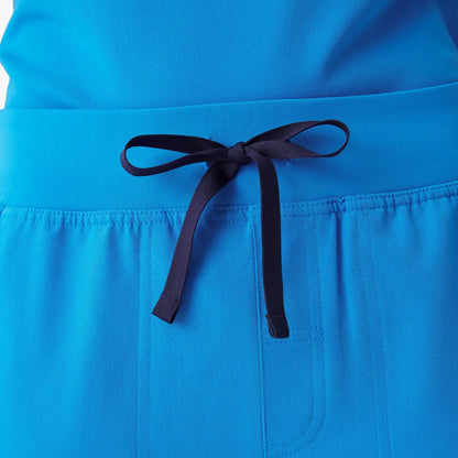 Isabel High-Rise Wide-Leg Scrub Pant