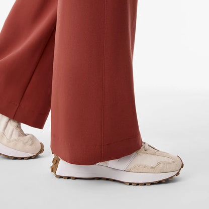 Isabel High-Rise Wide-Leg Scrub Pant