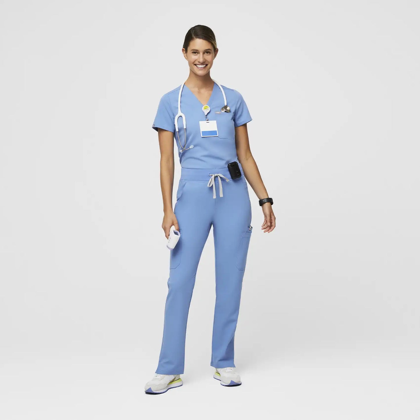 Yola High-Rise Slim Scrub Pant™