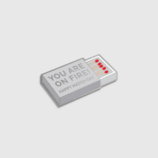Match Day Enamel Pin