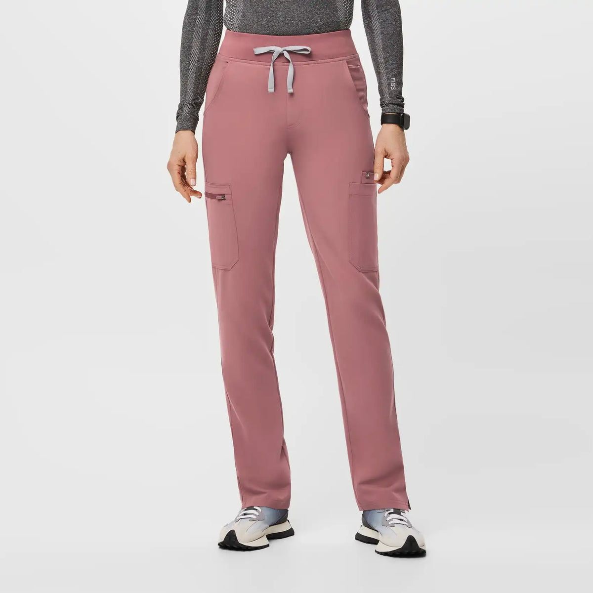 Yola High-Rise Slim Scrub Pant™