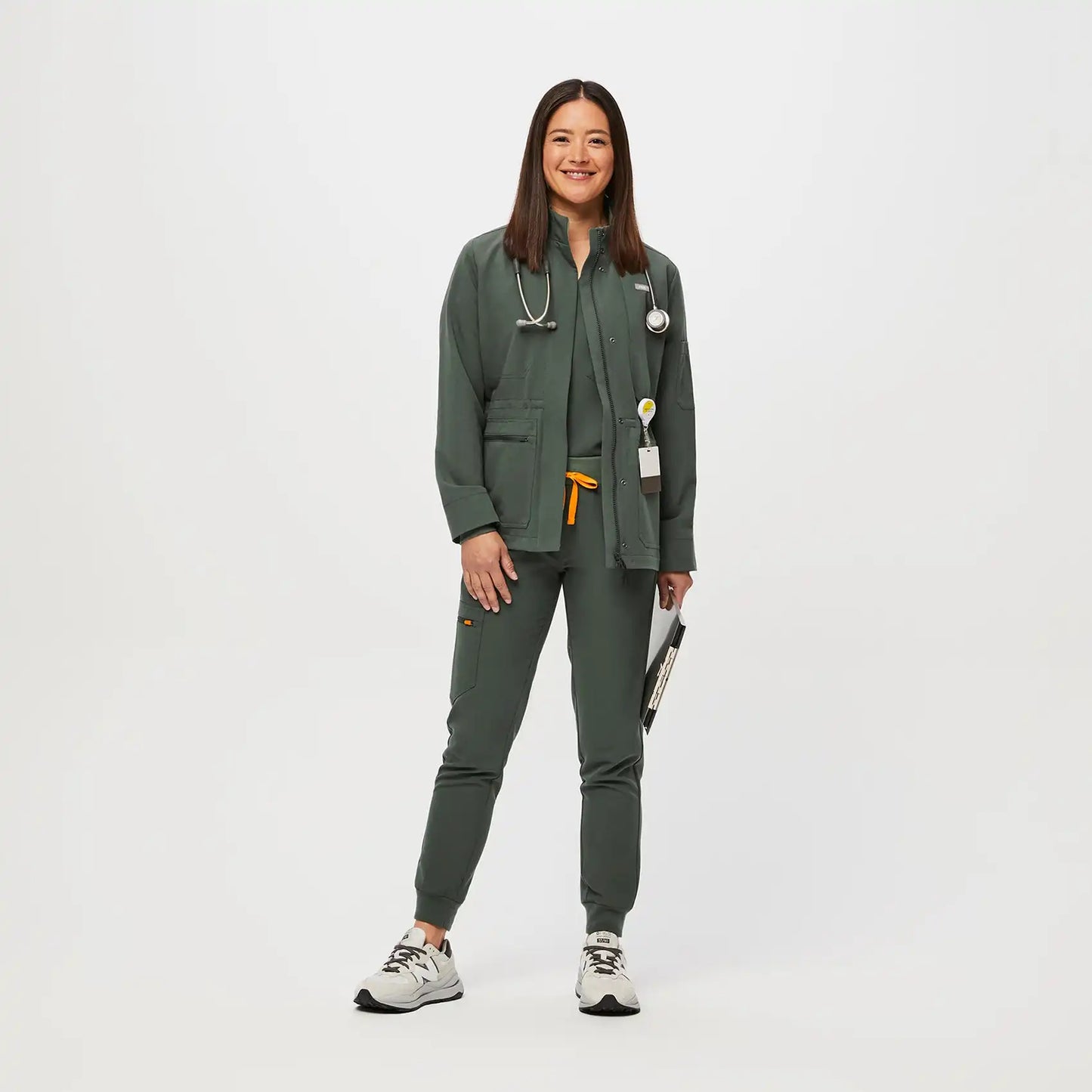 Page Scrub Jacket