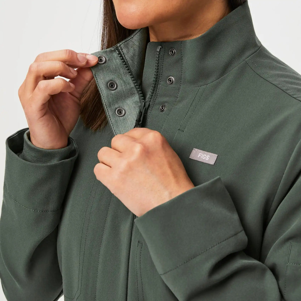Page Scrub Jacket