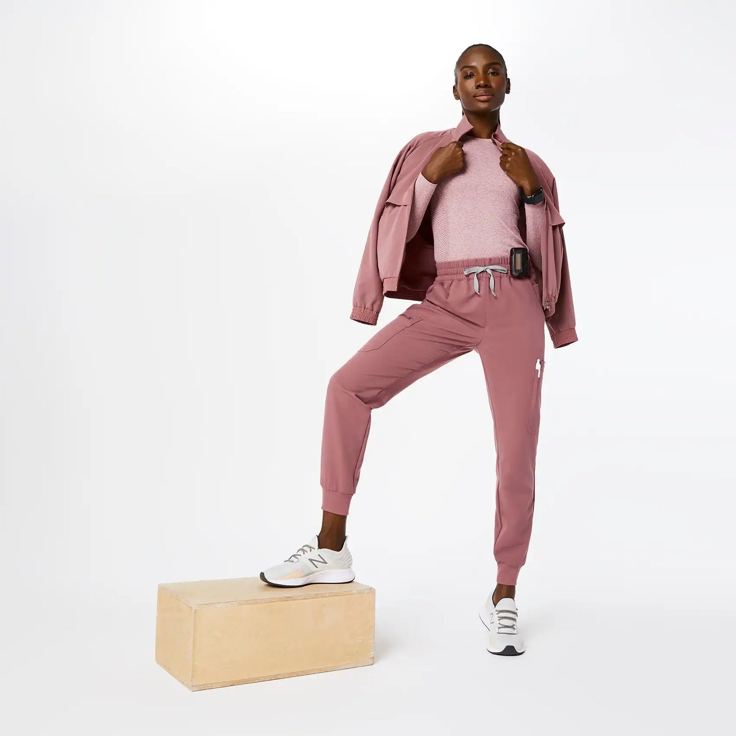 Uman High-Rise Jogger Scrub Pant