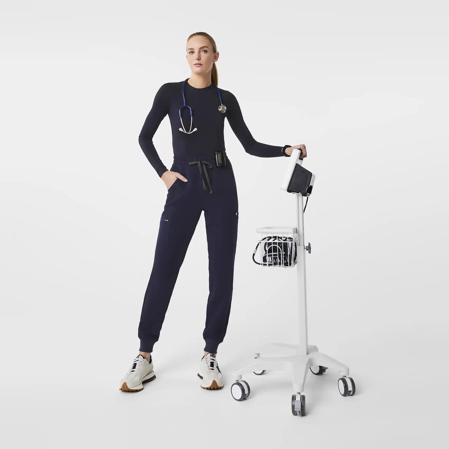 Uman High-Rise Jogger Scrub Pant