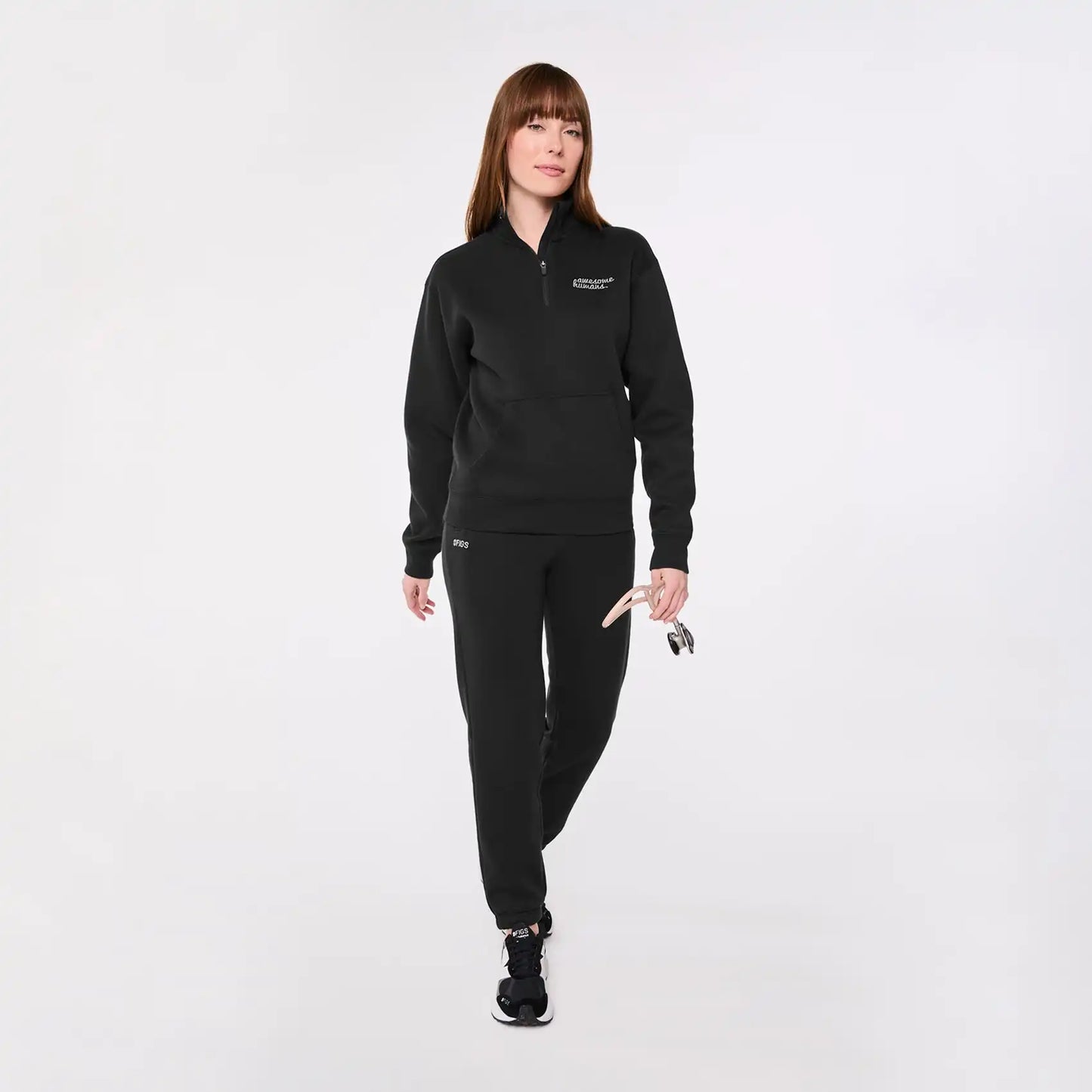 Off-Shift Awesome Humans ¼ Zip Sweatshirt™