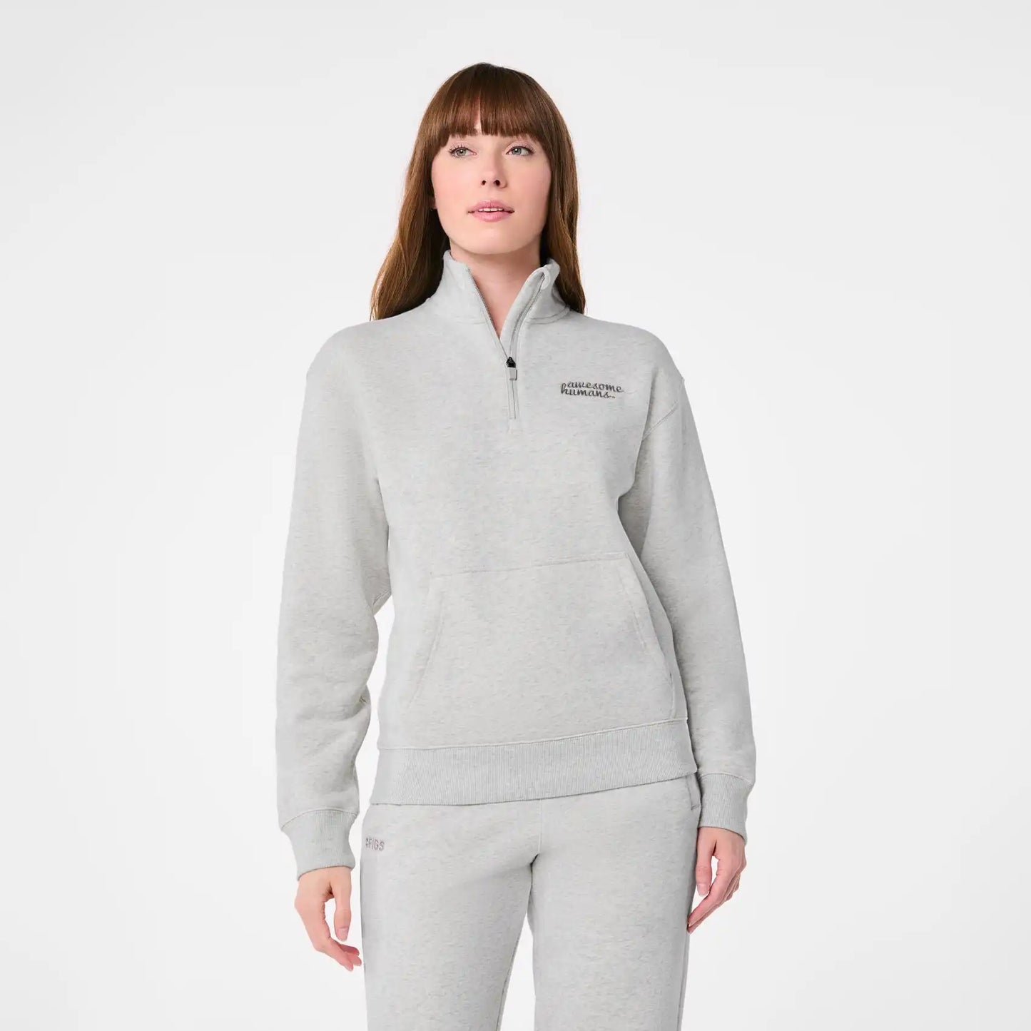 Off-Shift Awesome Humans ¼ Zip Sweatshirt™