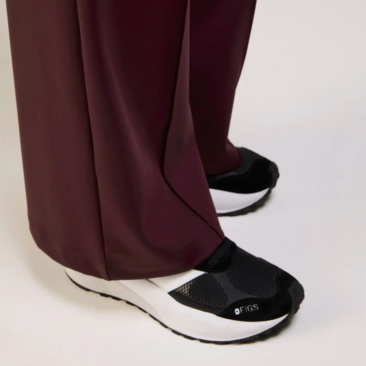 Salina High-Rise Wide-Leg Scrub Pant