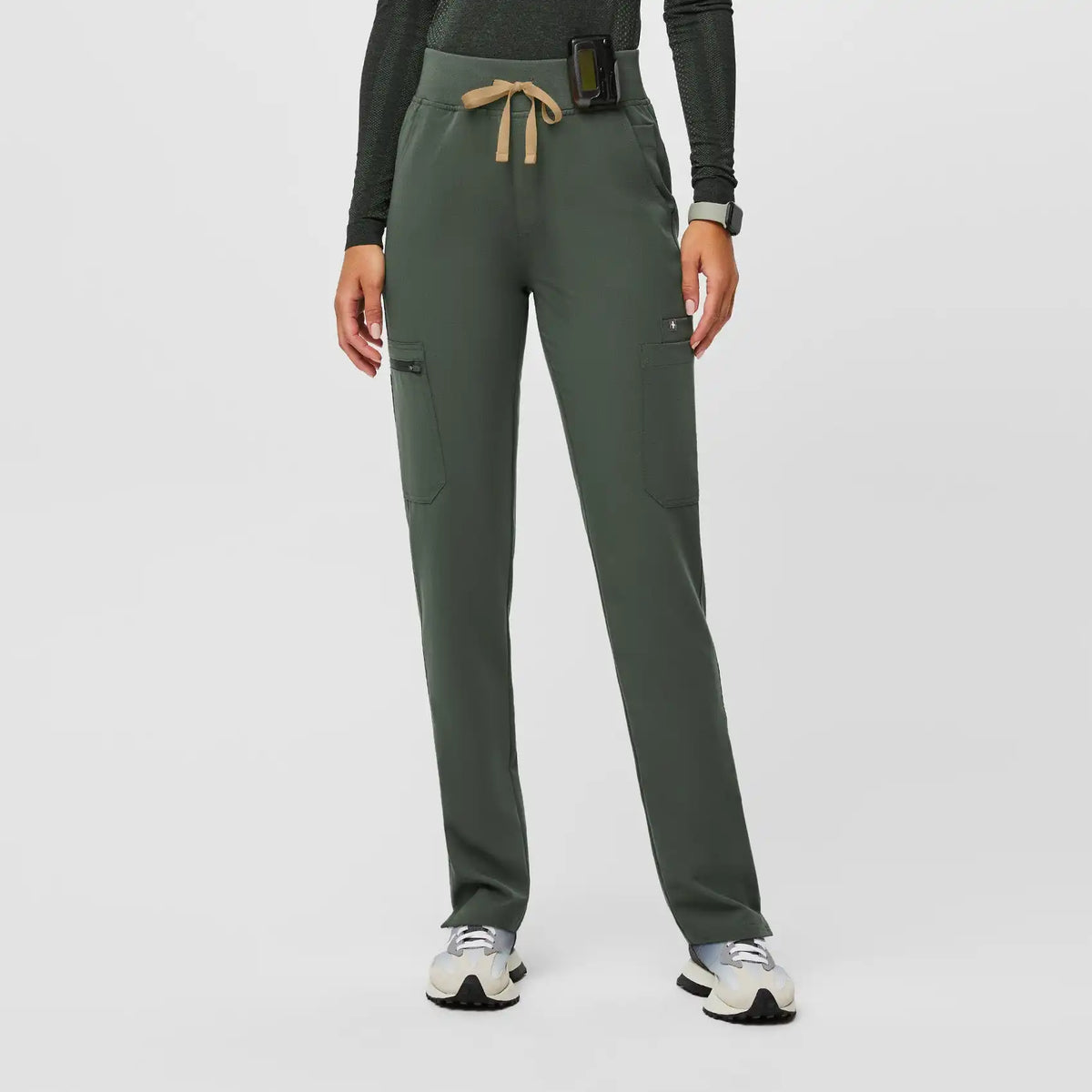 Yola High-Rise Slim Scrub Pant™