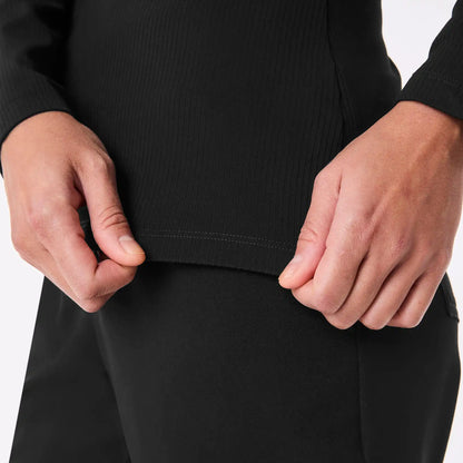 Palmer Ribbed Long-Sleeve Underscrub