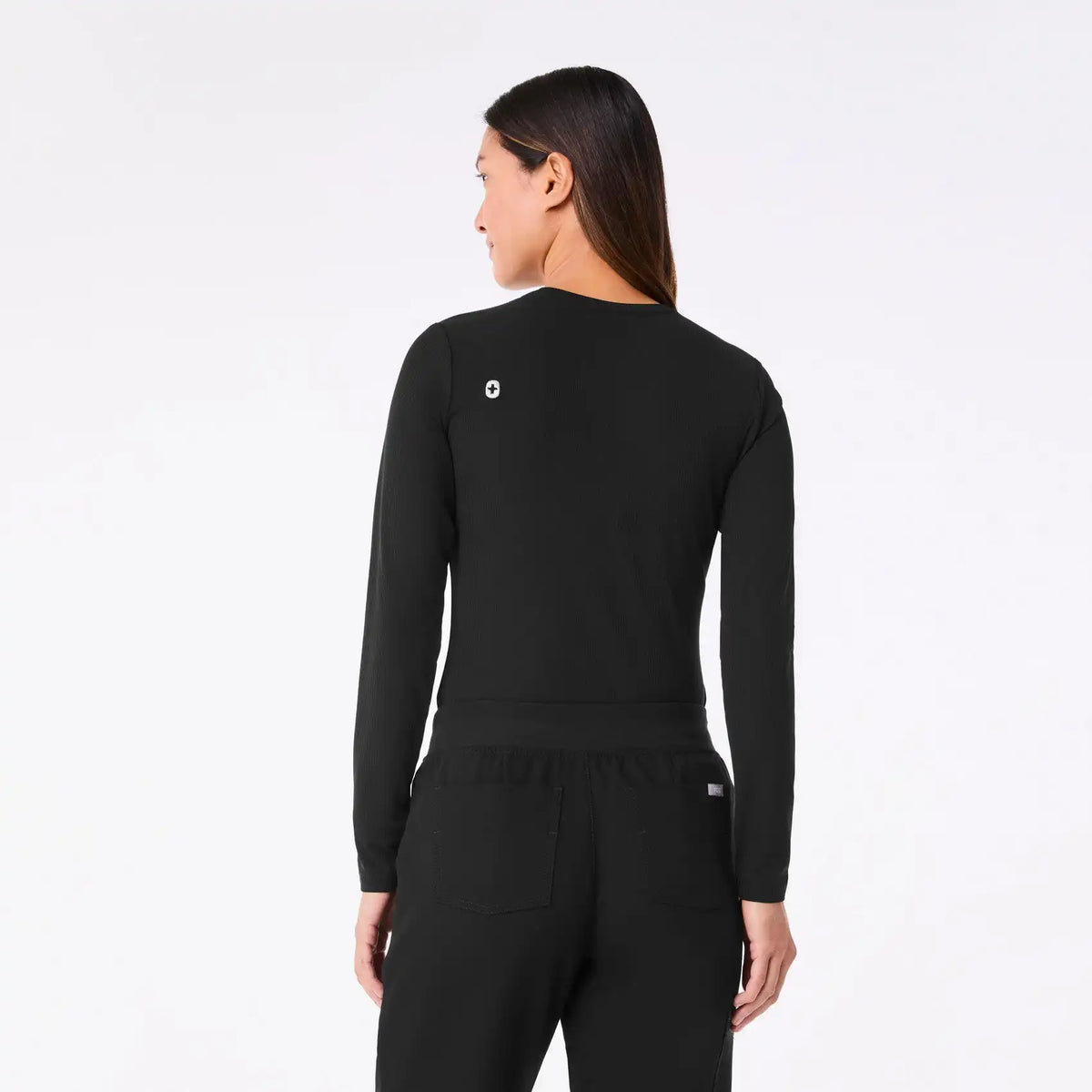 Palmer Ribbed Long-Sleeve Underscrub