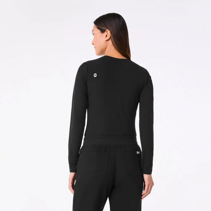 Palmer Ribbed Long-Sleeve Underscrub