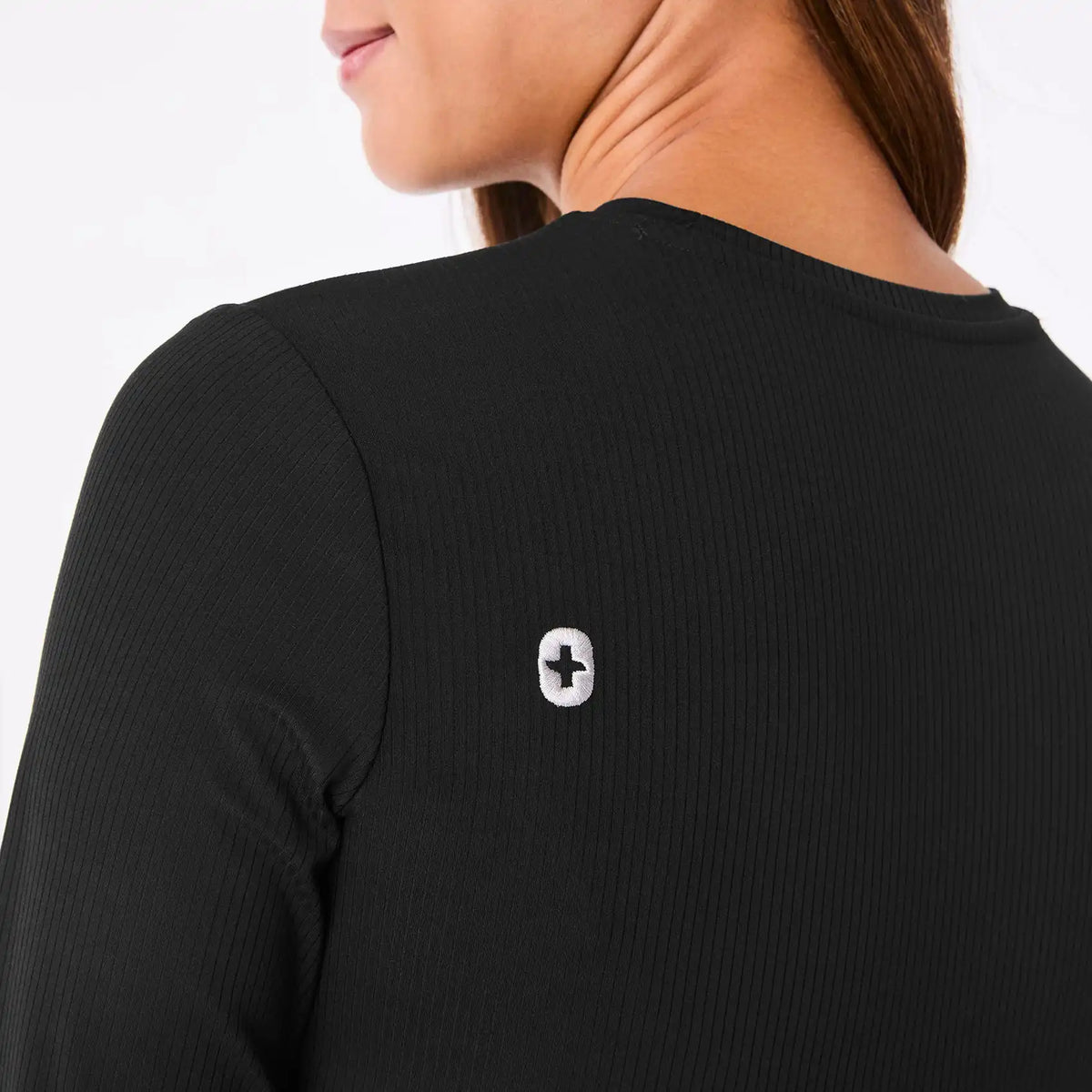 Palmer Ribbed Long-Sleeve Underscrub