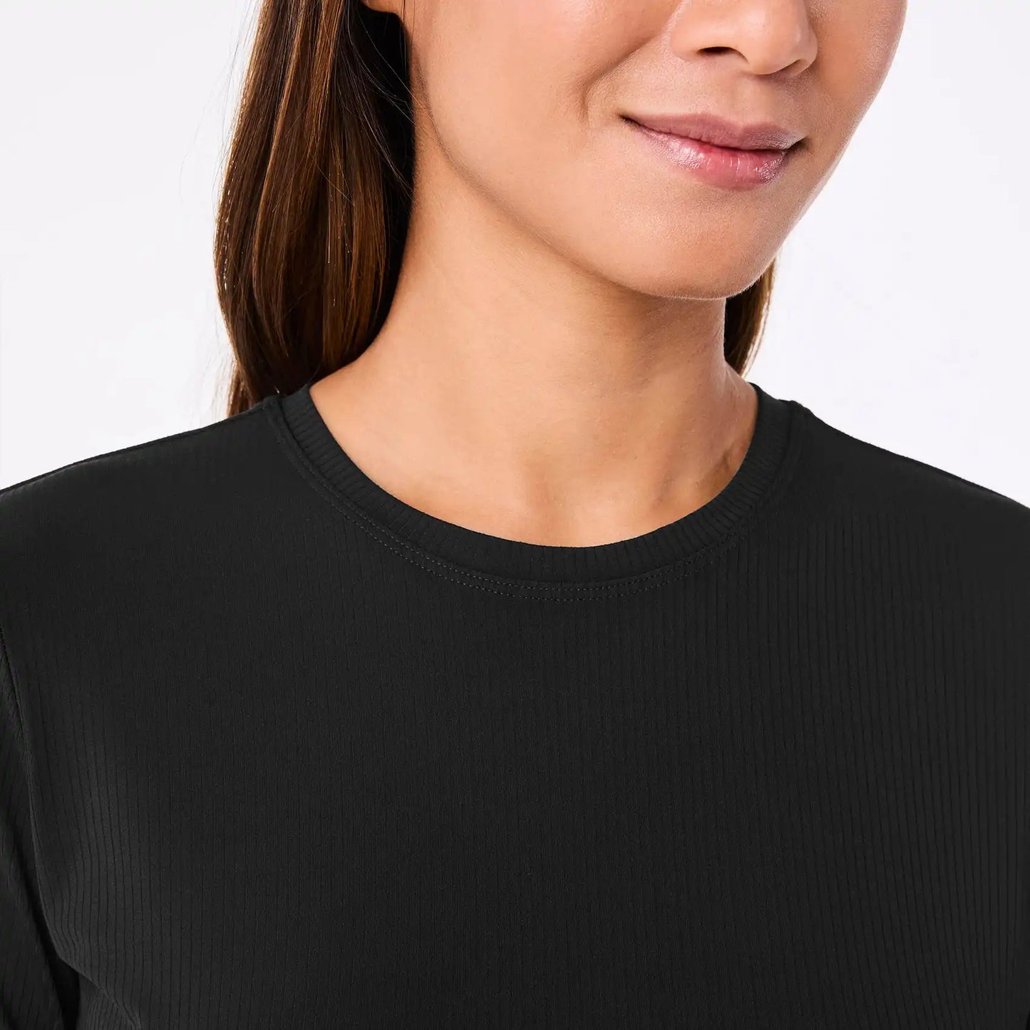 Palmer Ribbed Long-Sleeve Underscrub