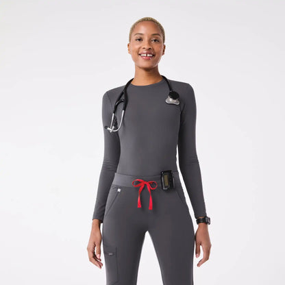 Palmer Ribbed Long-Sleeve Underscrub