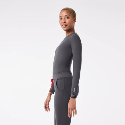Palmer Ribbed Long-Sleeve Underscrub