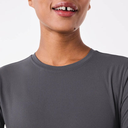 Palmer Ribbed Long-Sleeve Underscrub